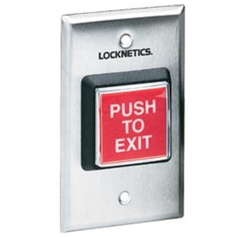 Schlage 709RD EX ILL botón de salida Alámbrico